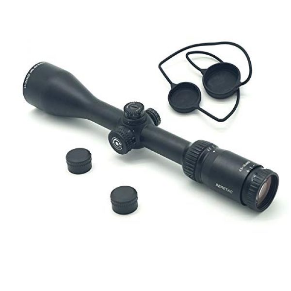 Berotoc Rifle Scope 4 Berotoc Rifle Scope 4.5-18x44SF/4x32/3-9x40/3-9x32EG Riflescopes Combo Optical Sight Tactical Illuminated Matte Black for Outdoors Sports Fitness Hunting Fishing