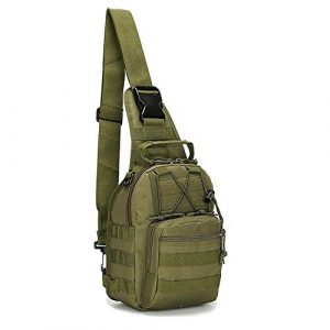 Rootless Tactical Backpack 1 Rootless Tactical MOLLE Military Sling Daypack - Small Messenger Bag