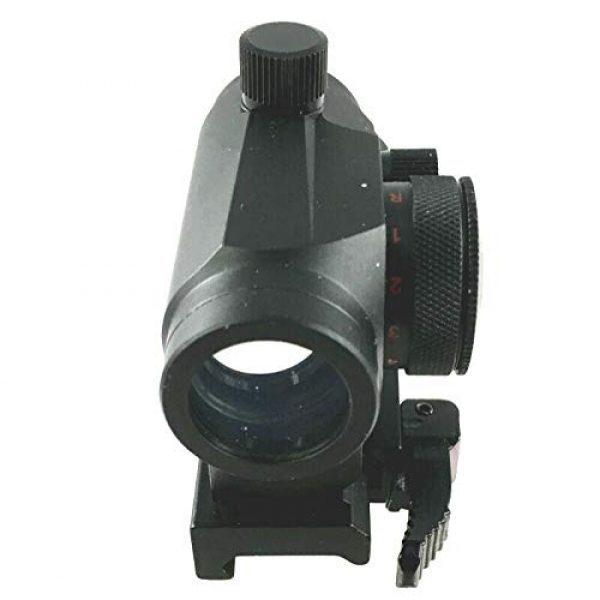 DB TAC INC Rifle Scope 5 DB TAC Quick Release Micro Red Dot Sight with an Extra Low Profile Base