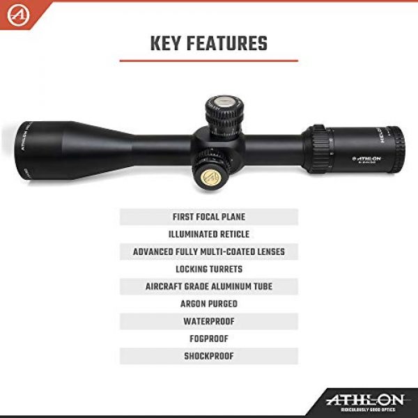 Athlon Optics Rifle Scope 3 Athlon Optics Helos BTR 6-24x50 First Focal Plane Riflescopes