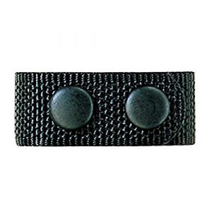 BIANCHI Tactical Belt 1 BIANCHI 6406 Ranger Belt Keepers (4 Pack), Black, Snap