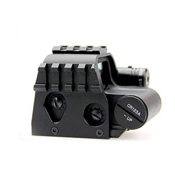 DJym Rifle Scope 3 DJym Non-Magnification HD Red Dot Sight, Red and Green Differentiation Shockproof Waterproof and Stable Sight