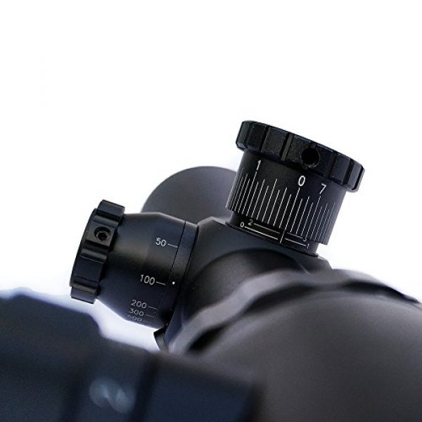 SECOZOOM Rifle Scope 7 SECOZOOM on sale Innovative Turrets 4-48x65 Long Range Sniper Mil Dot Reticle Scope 34mm Aluminium Alloy W/Sunshade Optical Sight for Shooting Hunting Tactical