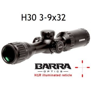 Barra Rifle Scope 1 Barra BDC Reticle Capped Turrets for Hunting and Tactical Shooting