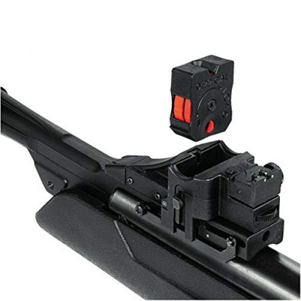 Wearable4U Air Rifle 6 Hatsan SpeedFire Air Rifle, Black with Included Wearable4U 100x Paper Targets and Lead Pellets Bundle
