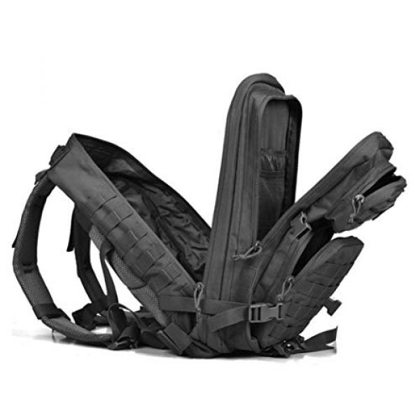 Dunnta Tactical Backpack 2 Dunnta Tactical Backpack, 3 Day Assault Pack Molle Bug Out Bag 42L Military Backpack for Hiking Camping Trekking Hunting