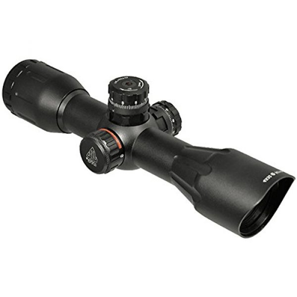 UTG Rifle Scope 3 UTG 4X32 1" Crossbow Scope, Pro 5-Step RGB Reticle, QD Rings