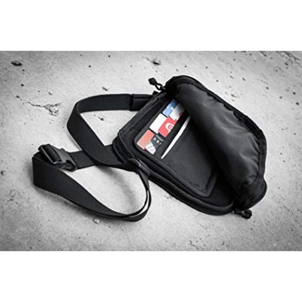M-Tac Tactical Pouch 4 M-Tac Tactical Bag Insert Modular Organizer Utility Admin Pouch Hook Fasteners - Wallet