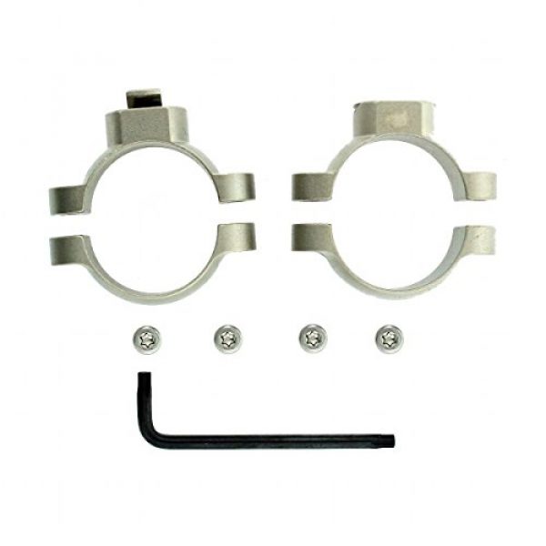 Leupold Rifle Scope Mount 1 Leupold STD 30mm High, Silver