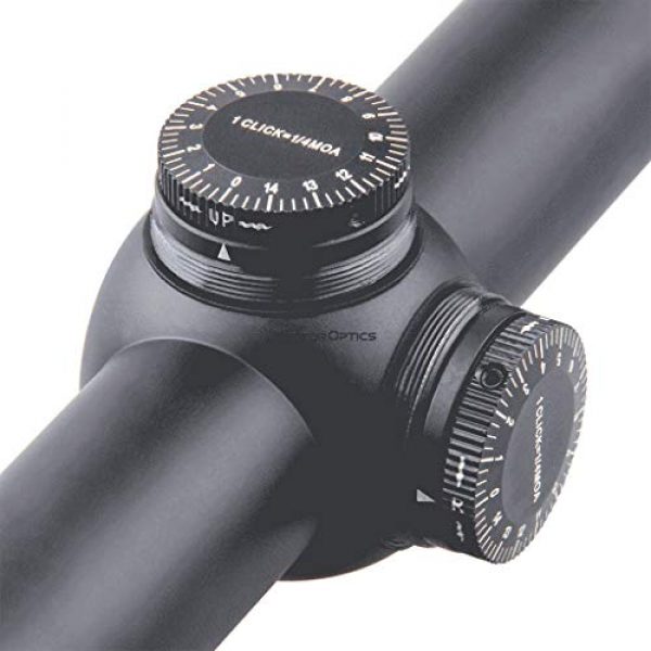 Vector Optics Rifle Scope 4 Vector Optics Matiz 4-12x40mm, 25.4mm Tube, 1/4 MOA Per Click, Second Focal Plane (SFP) Tactical Riflescope