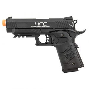 HFC Airsoft Pistol 1 HFC HG-171 Tactical 1911 Gas Blowback Airsoft Pistol Black