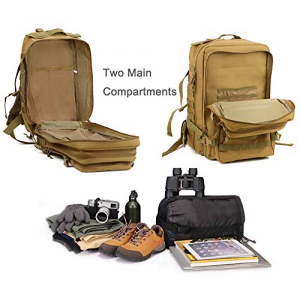 Luckin Packin Tactical Backpack 7 Luckin Packin Tactical Backpacks,Military Backpack,Rucksack Tactical Backpack,45 Liter Large
