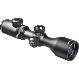 BARSKA Rifle Scope 1 BARSKA 3-9x42 IR Contour Riflescope, Black