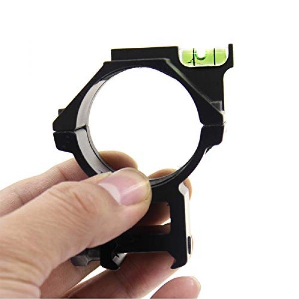 ELAN MILRE Rifle Scope Accessory 4 ELAN MILRE Rifle Level Scope Mount 40MM Ring Mounts with Level Ball for Hunting Tactical Optical Sight Scope