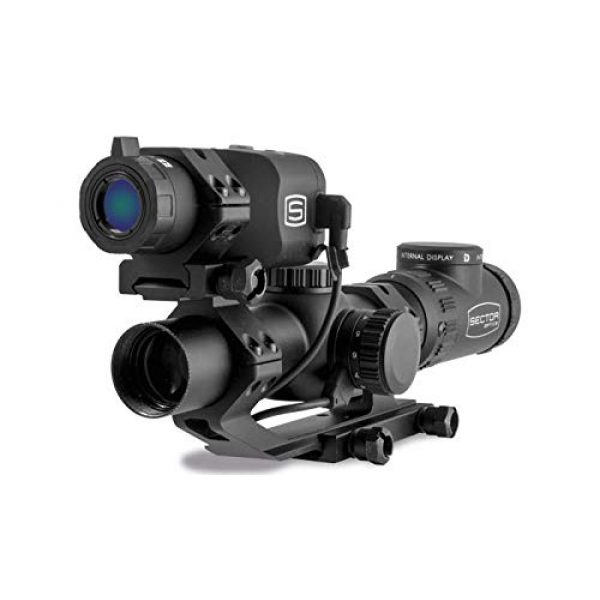 SECTOR OPTICS Rifle Scope 1 G1T3 System ID Optics + Zoom Thermal