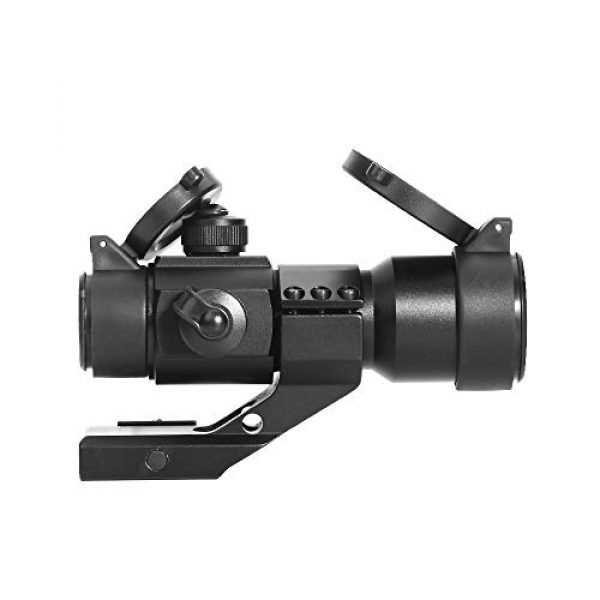 KTAIS Rifle Scope 2 KTAIS M3 Tactical Optical Sight Scope Holographic Red Green Dot Reticle Collimator Sight Hunting Riflescope for Airsoft Air Gun (Color : TAN)