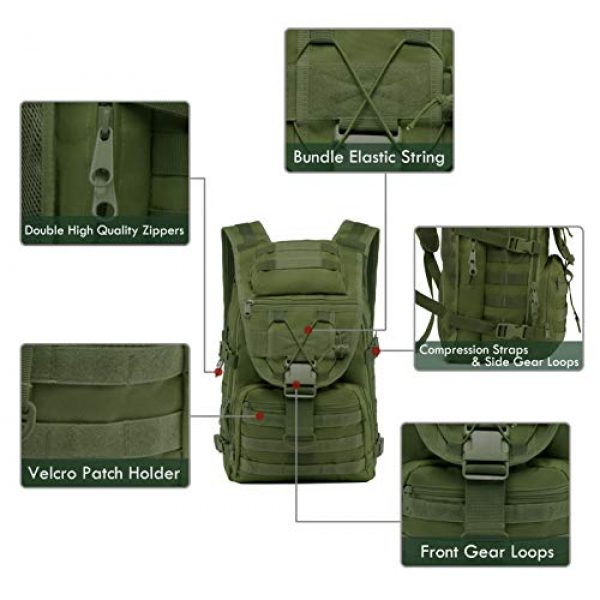 T1FE 1SFE Tactical Backpack 2 T1FE 1SFE Tactical Military Backpack Molle Backpack 35L Tactical Survival Bag Bugout Assault Pack Laptop Rucksack