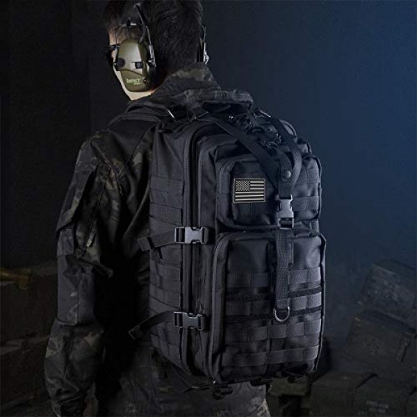 EMDMAK Tactical Backpack 6 EMDMAK Military Tactical Backpack, 42L Large Military Pack Army 3 Day Assault Pack Molle Bag Rucksack for Outdoor Hiking Camping Hunting