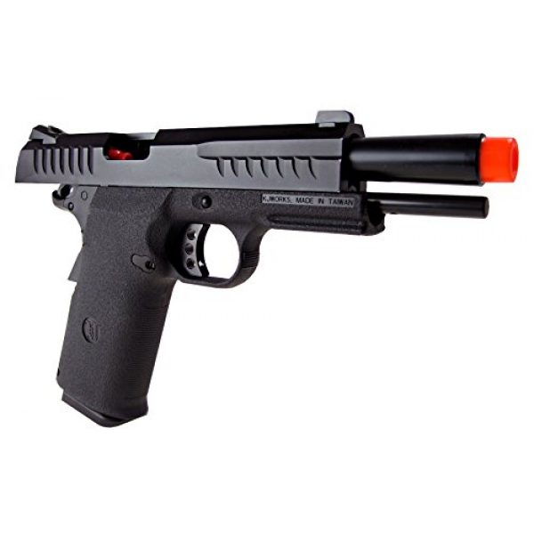 KJW Airsoft Pistol 4 KJW model-618 kp08 gas/co2 blowback full metal/black(Airsoft Gun)