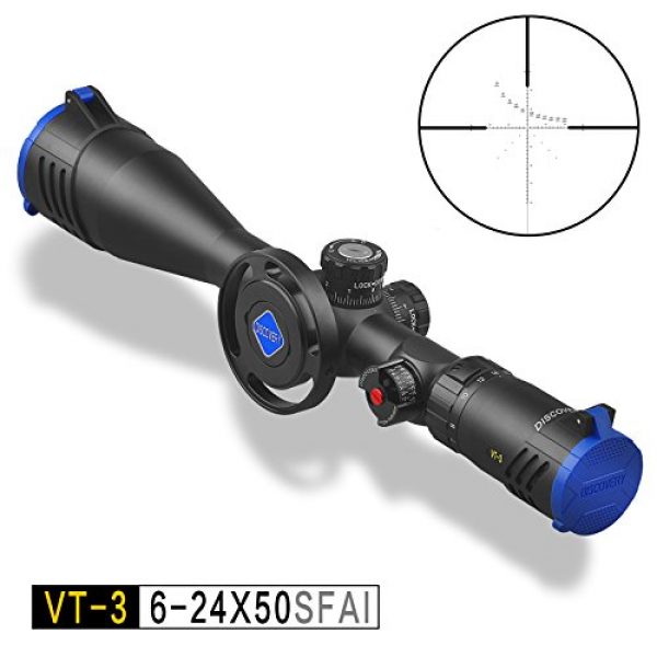 ApexHorizon Rifle Scope 1 ApexHorizon VT-3 6-24X50 SFAI Rifle Scope,Sniper Hunting Optics Crosshair Gun Scopes