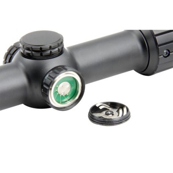 CCOP Rifle Scope 7 CCOP 1-6x24 CQB Tactical Rifle Scope, 30mm, Red/Green