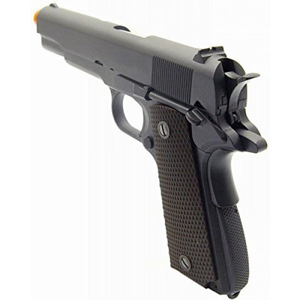 WE Airsoft Pistol 4 WE hi-capa 191 gas blowback full metal - black(Airsoft Gun)