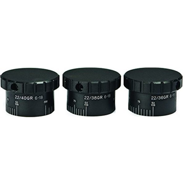 BARSKA Rifle Scope 2 BARSKA 6-18x40 mm AO Hot Magnum .17 And .22 Interchangeable 30/30 Rifle Scope