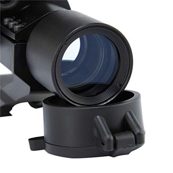 DJym Rifle Scope 2 DJym HD Blue Film No Magnification Red Dot Sight, Shockproof Waterproof Anti-Fog