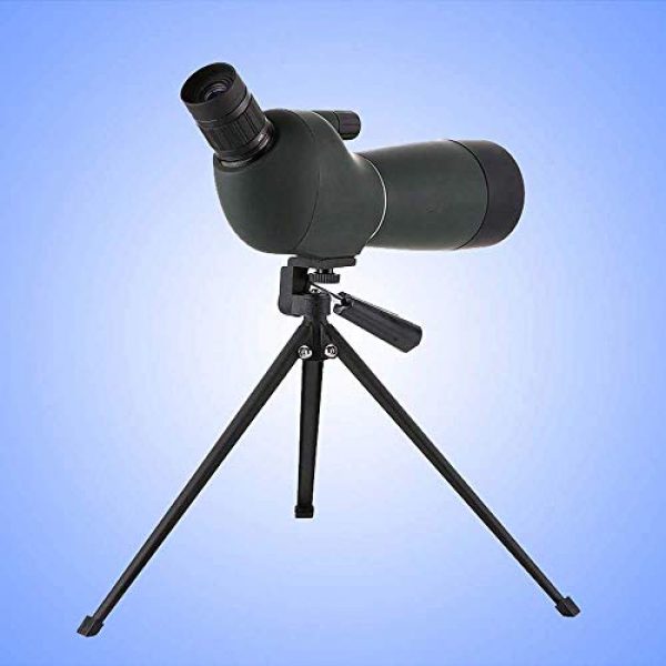 JIAJIAFU Rifle Scope 2 Telescope, Spotting Scope Telescope Camera Phone Single Tube High-Power High-Definition Night Vision 20-60x60 Zoom Spotting Scope Outdoor Outdoors for Beginners and Kids