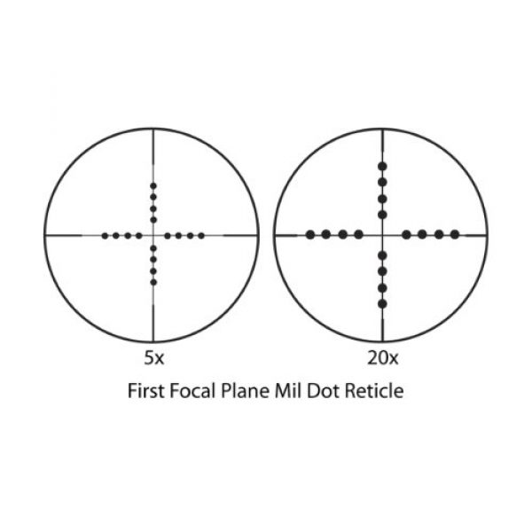 BARSKA Rifle Scope 7 BARSKA 5-20x50 Benchmark Targeting Riflescopes 30mm (Black Matte)