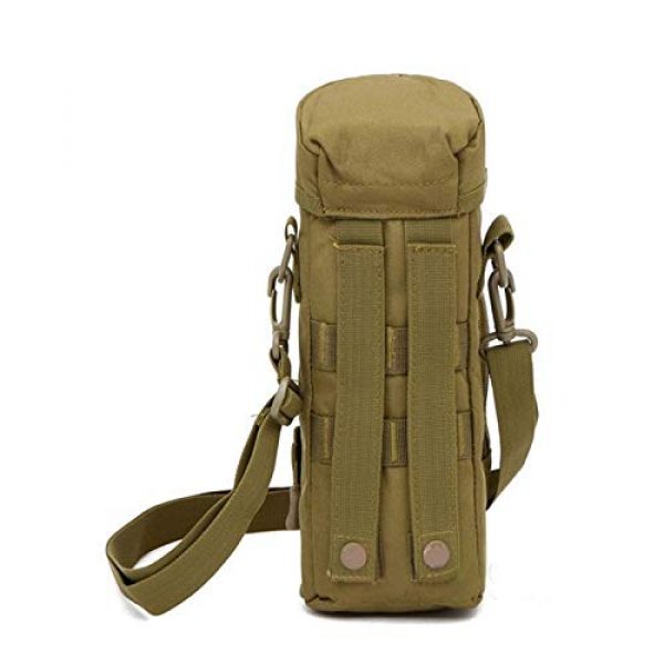 FIRECLUB Tactical Pouch 3 FIRECLUB Tactical Outdoors Sports Multifunction Military Water Bottle Pouch Holder Tactical Kettle Gear Molle Pack Bag