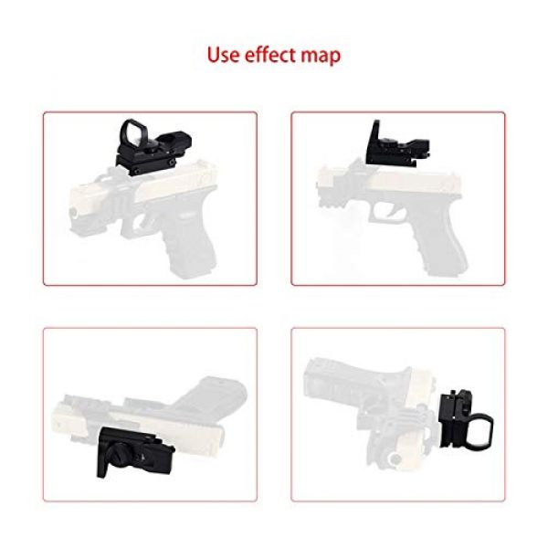 Fashion Sport Rifle Scope 6 Fashion Sport Tactical 1X22X33mm Reflex Sight - Adjustable Reticle 4 Styles Red Green Dot Gun Sight Scope