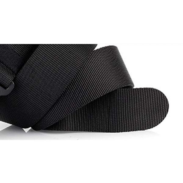 FEIKCOR Tactical Belt 7 FEIKCOR Tactical Belt 1.9" Heavy Duty Waist Belt Quick-Release Military Style Shooters Nylon Belts with Metal Buckle