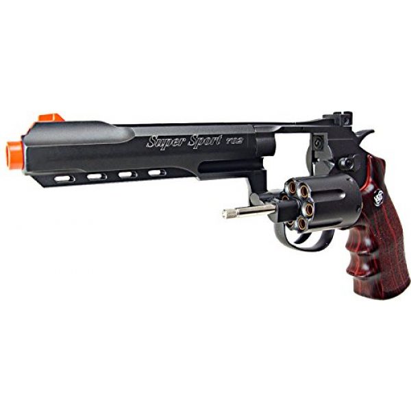 WG Airsoft Pistol 4 WG model-702b 6 revolver full metal co2 nbb included 6 revolver holster-nylon(Airsoft Gun)