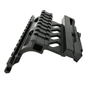 DJym Rifle Scope 1 DJym Advanced Scope Rail with Decorative Slot Rail 22mm Suitable for Most Sights