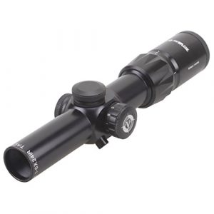 Vector Optics Rifle Scope 4 Vector Optics Grimlock 1-6x24mm 1/2 MOA Compact Tactical Riflescope with Red & Green Dot Illuminated Reticle, Free 30 mm Mount and Free Lens Cover (Matte Black)