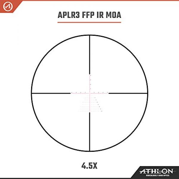 Athlon Optics Rifle Scope 5 Athlon Optics Ares BTR GEN2 HD 4.5-27x50 First Focal Plane Riflescopes