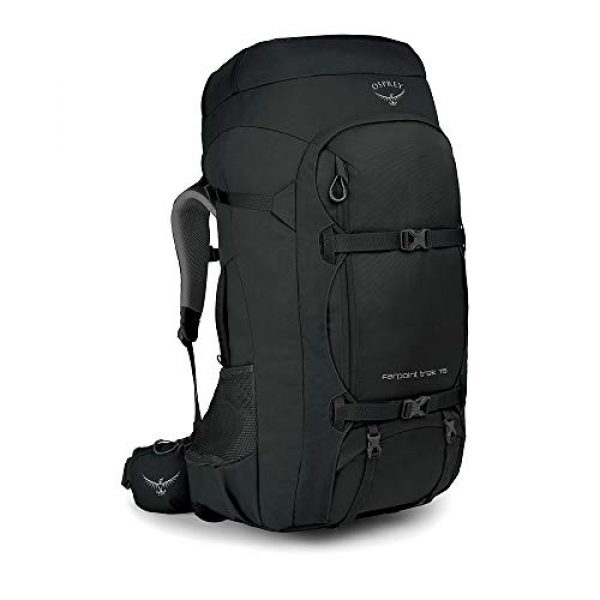 Osprey Tactical Backpack 1 Osprey Farpoint Trek 75 Men's Travel Backpack