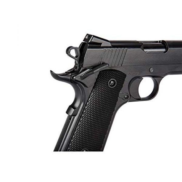 Lancer Tactical Airsoft Pistol 4 Lancer Tactical Double Bell Gas Blowback CQB 1911 Airsoft Pistol Black