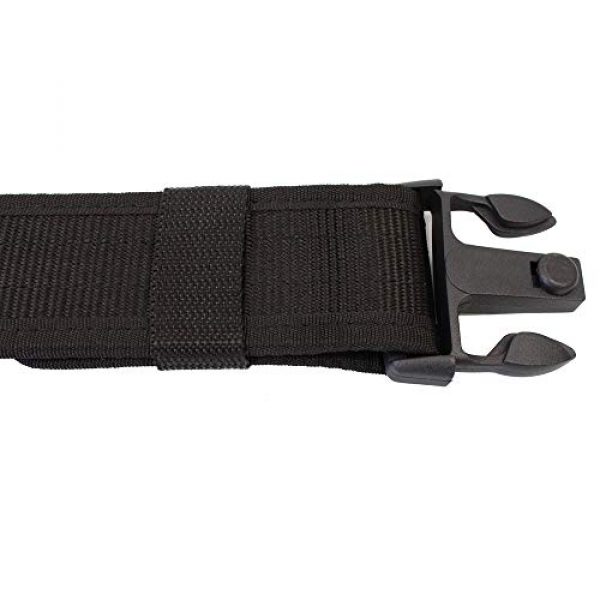 ROCOTACTICAL Tactical Belt 6 ROCOTACTICAL Reinforced 2-Inch Web Duty Belt with Loop Inner, Nylon Sentinel Duty Web Belt, Tactical Police Utility Belt