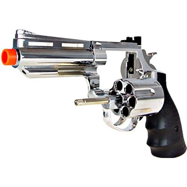 HFC Airsoft Pistol 2 HFC model-132 4 revolver a2 silver(Airsoft Gun)