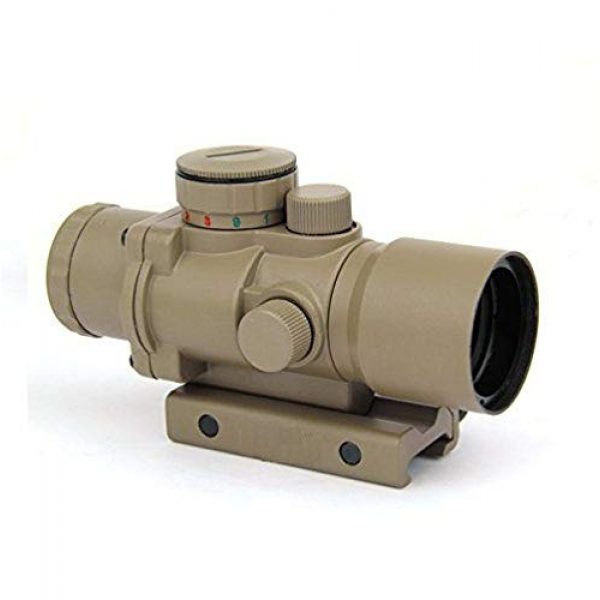 GOTICAL Rifle Scope 1 GOTICAL 3X30 Tri-Illuminated Ultra Compact Prism Riflescope Rifle Scope