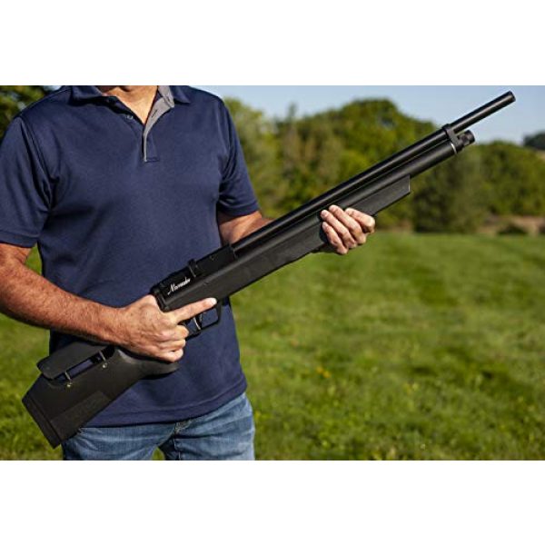 Benjamin Air Rifle 6 Benjamin Marauder Synthetic Stock PCP-Powered Multi-Shot Bolt-Action Pellet Hunting Air Rifle