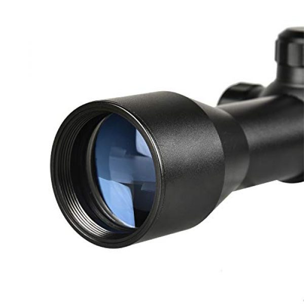 CVLIFE Rifle Scope 2 CVLIFE 4x32 Compact Rifle Scope Crosshair Optics Hunting Gun Scope with 20mm Free Mounts