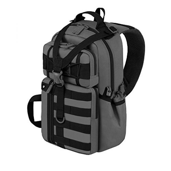 East West U.S.A Tactical Backpack 2 East West U.S.A RT525 Tactical Molle Assault Sling Shoulder Cross Body One Strap Backpack