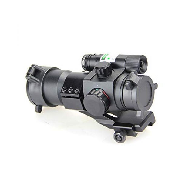 DJym Rifle Scope 6 DJym Blue Film Inside Red Dot Sight, High-Definition Red Dot Fast Sight Waterproofing Anti-Fog Seismic Gift-Level Sight