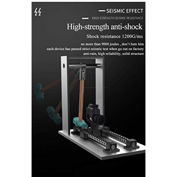 MUJING Rifle Scope 4 MUJING Digital Video Recording Hunting Night Vision Rifle Scope Monocular Camera VCR with 850nm Infrared IR Flashlight for Outdoor Tactical Rifle Hunting Super Shockproof