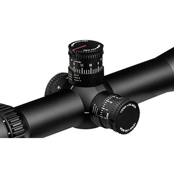 Vortex Rifle Scope 3 Vortex Optics Viper PST Gen I 6-24x50 SFP Riflescope - EBR-1 MOA Reticle
