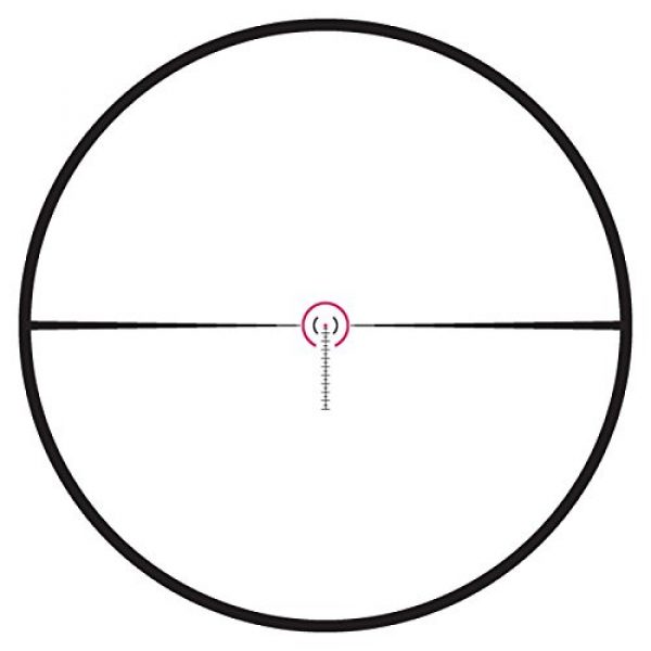 KAHLES Rifle Scope 6 Kahles Optics K16I 1-6x24 SM1 Reticle Rifle Scope, 10515, Black