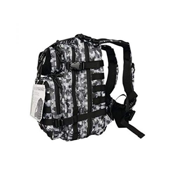 G.P.S. Tactical Backpack 2 G.P.S. Tactical Range Backpack, Gray Digital